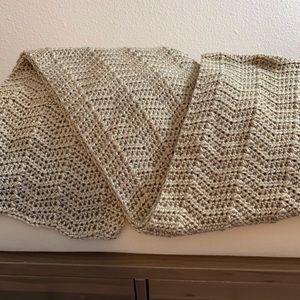 Crochet wave wrap